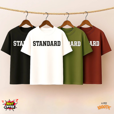 Drop Shoulder Combo 4 pcs