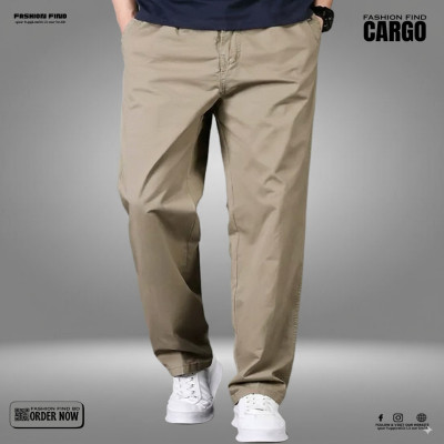 4 Pocket BELT CHINOS CARGO PANTS ( Brown )