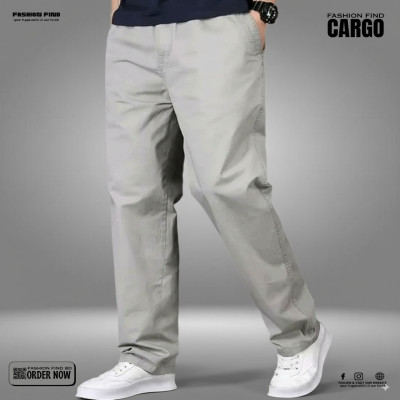 4 Pocket BELT CHINOS CARGO PANTS ( off-white )