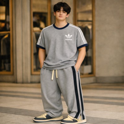 Men's Stylish Combo Set (Ash)