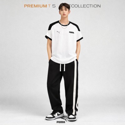 Men's Stylish Combo Set ( White & Black )