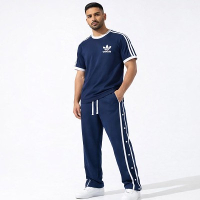 Men's Stylish Combo Set ( Navy )