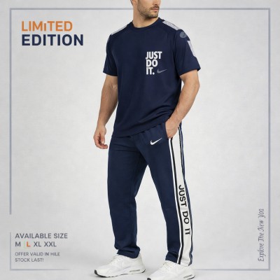 Men's Stylish Combo Set ( Navy )