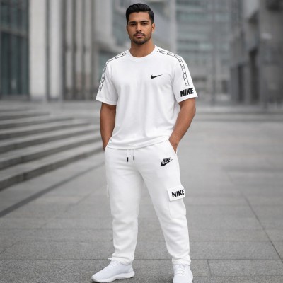Men's Stylish Combo Set ( White )