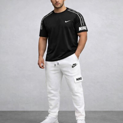 Men's Stylish Combo Set ( Black & White )
