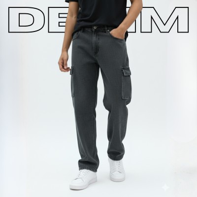 6 Pocket Denim Jeans - ash