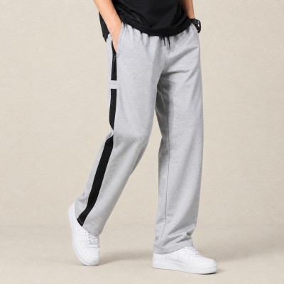 Men's Ash Bar Baggy Track Pants – Grey