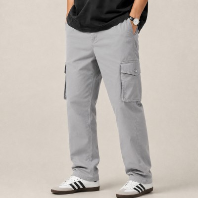 6 POCKET CARGO CHINOS - [PREMIUM LIGHT ASH]