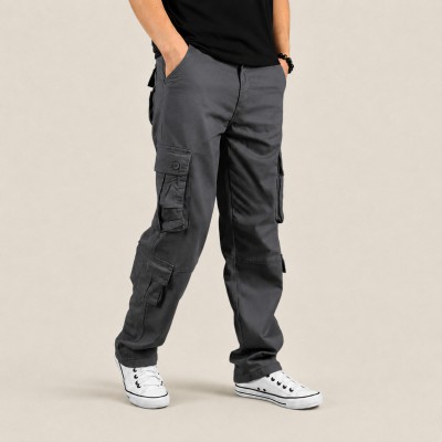8 POCKET CARGO JOGGERS - [PREMIUM ASH]