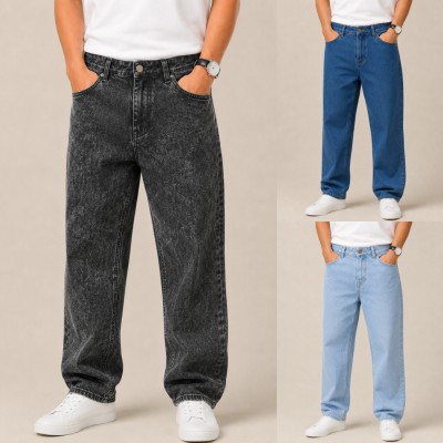 Premium Baggy Denim Jeans Combo
