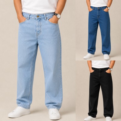 Premium Baggy Denim Jeans Combo