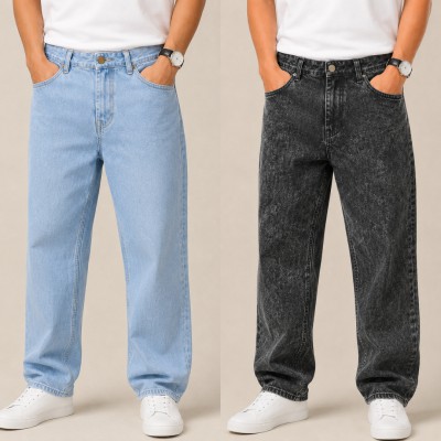 Premium Baggy Denim Jeans Combo