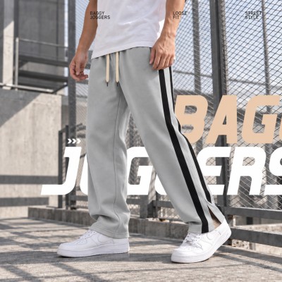 Low Cut Baggy Joggers – Ash