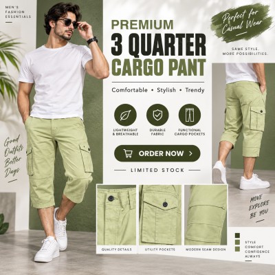 Premium Ripstop Cargo Shorts – Light Olive